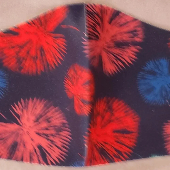 𝅺blue fireworks masks - Picture 3 of 4